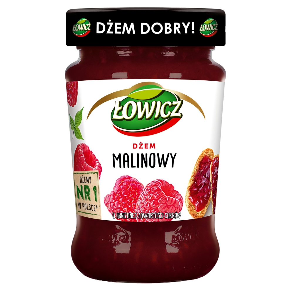 Łowicz Dżem Malinowy 280 g