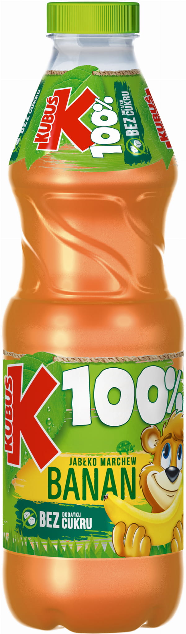 Kubuś 100% Sok banan marchew jabłko 0,85l