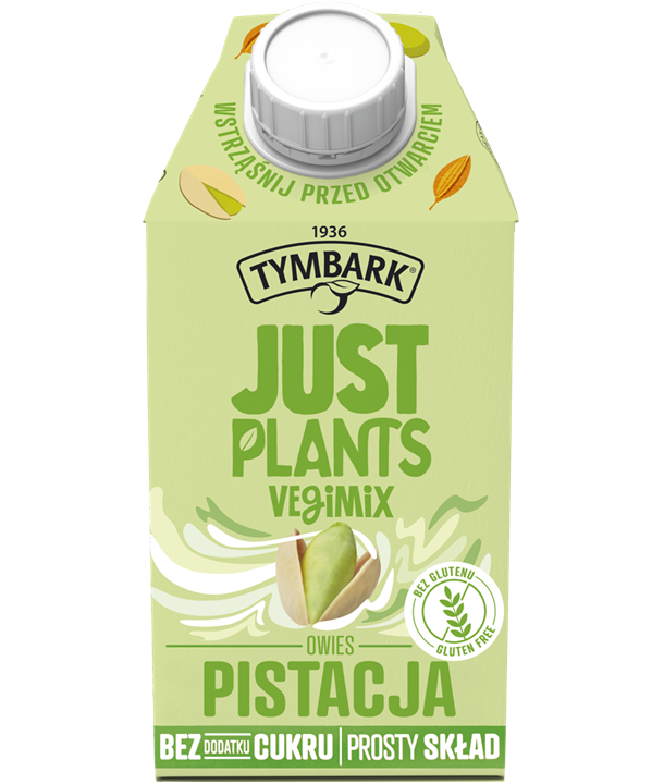 Tymbark Just Plants Napój roślinny Pistacja 500ml