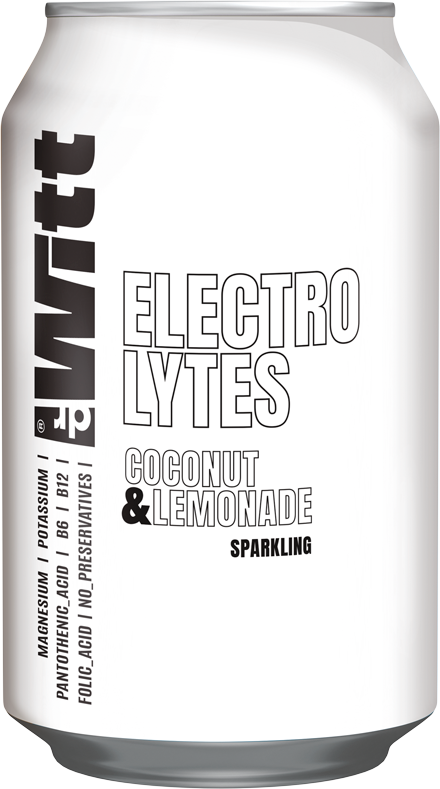 Dr Witt Elektrolity napój gazowany z witaminami o smaku Cytryna-Kokos 330ml