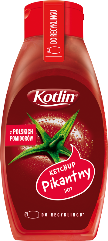Kotlin Ketchup pomidorowy Pikantny 650g