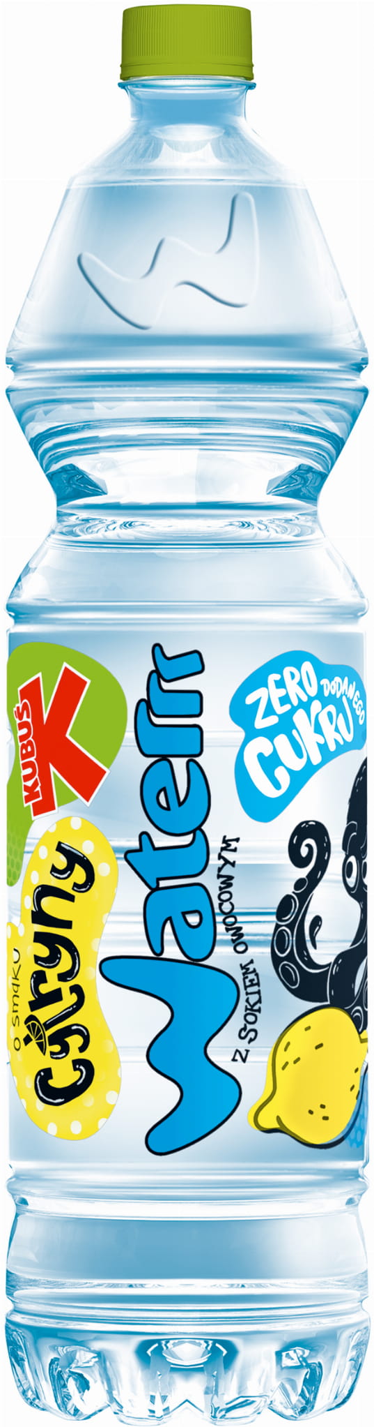 Kubuś Waterrr Top Aseptic cytrynowy 1,5l