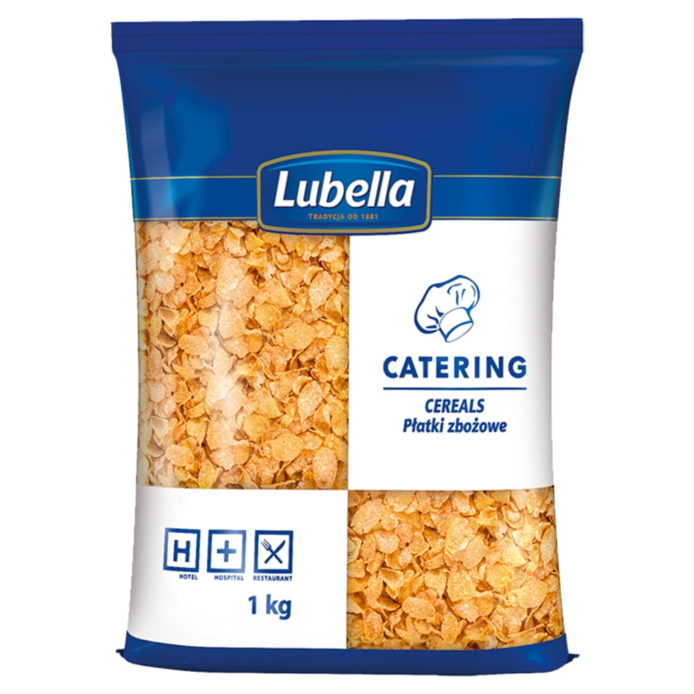 Lubella Płatki Śniadaniowe Catering Kukurydziane 1kg