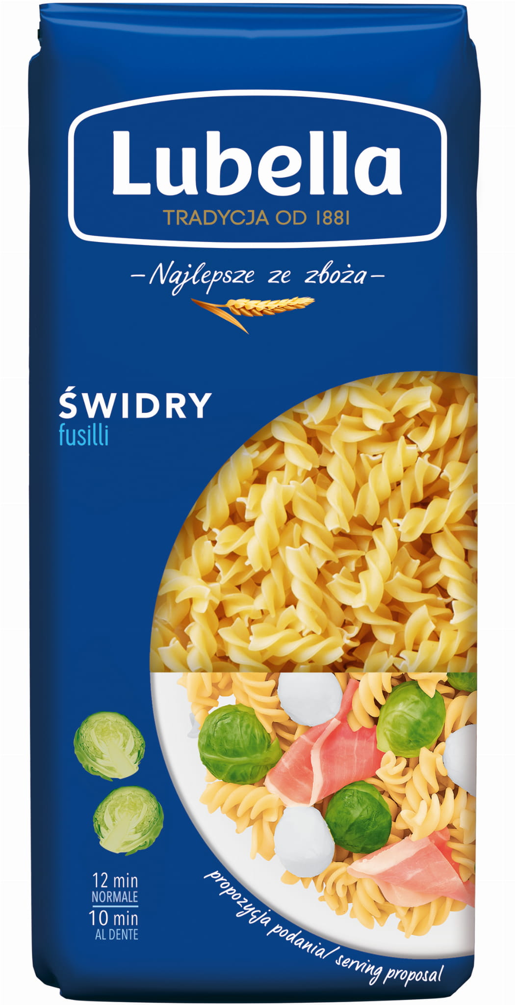 Lubella Fusilli Makaron Świdry 400 g