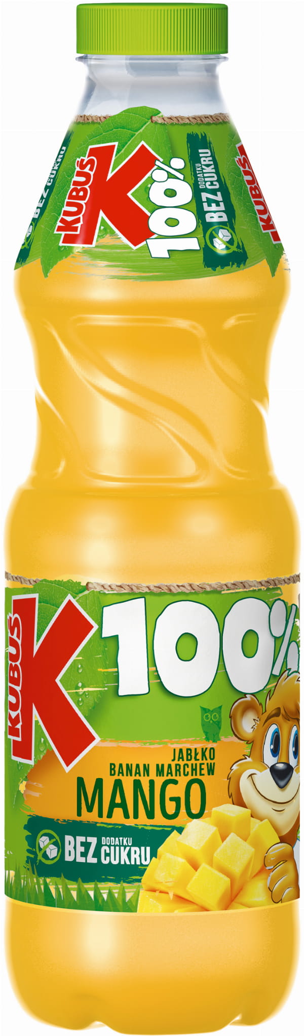 Kubuś 100% Sok jabłko banan marchew mango 850 ml