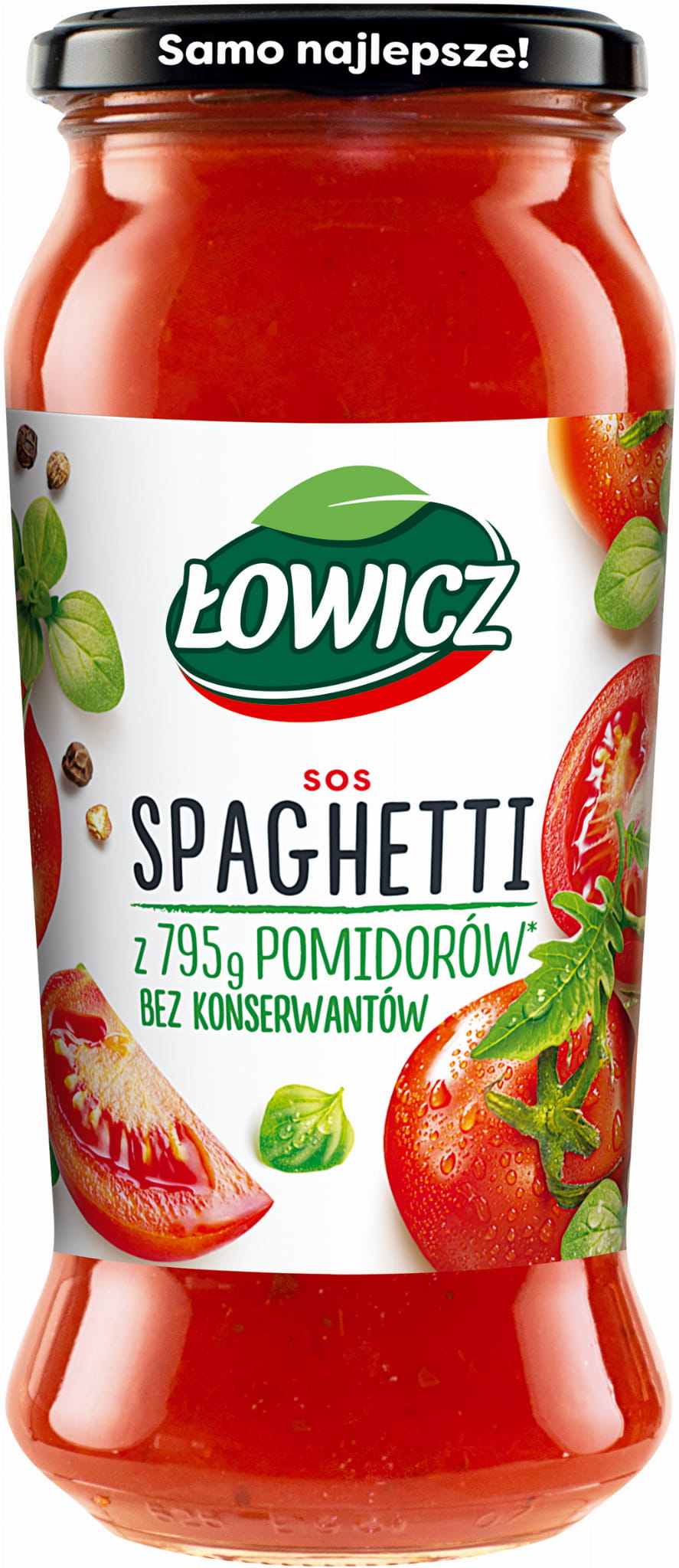 Łowicz Sos do makaronu Spaghetti 500g