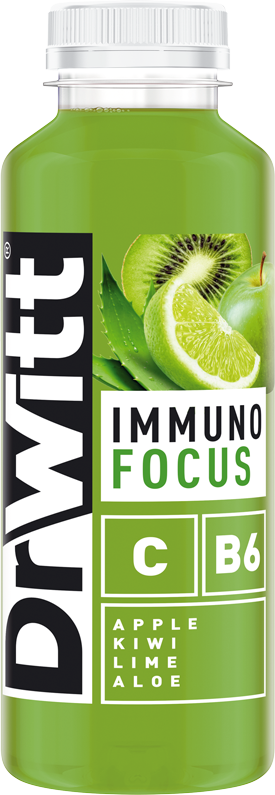DR WITT FOCUS napój kiwi-limonka-aloes 400ml