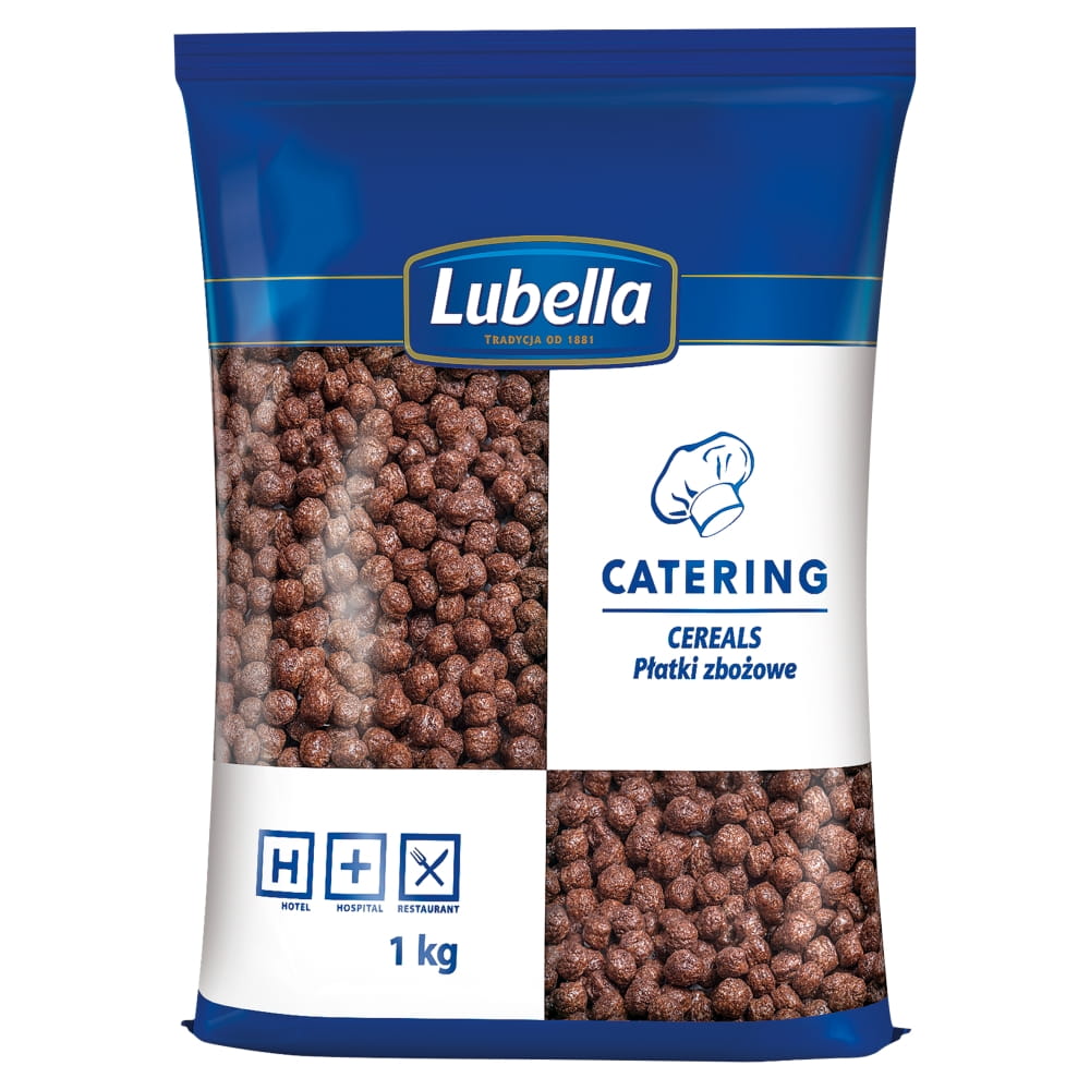 Lubella Płatki Śniadaniowe Catering Kuleczki Czekoladowe 1kg