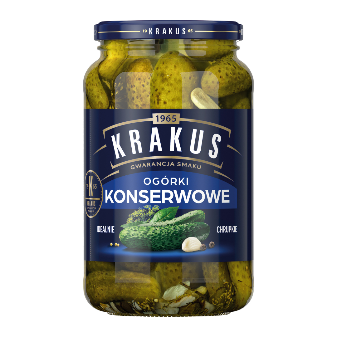 Krakus Ogórki konserwowe 920 g