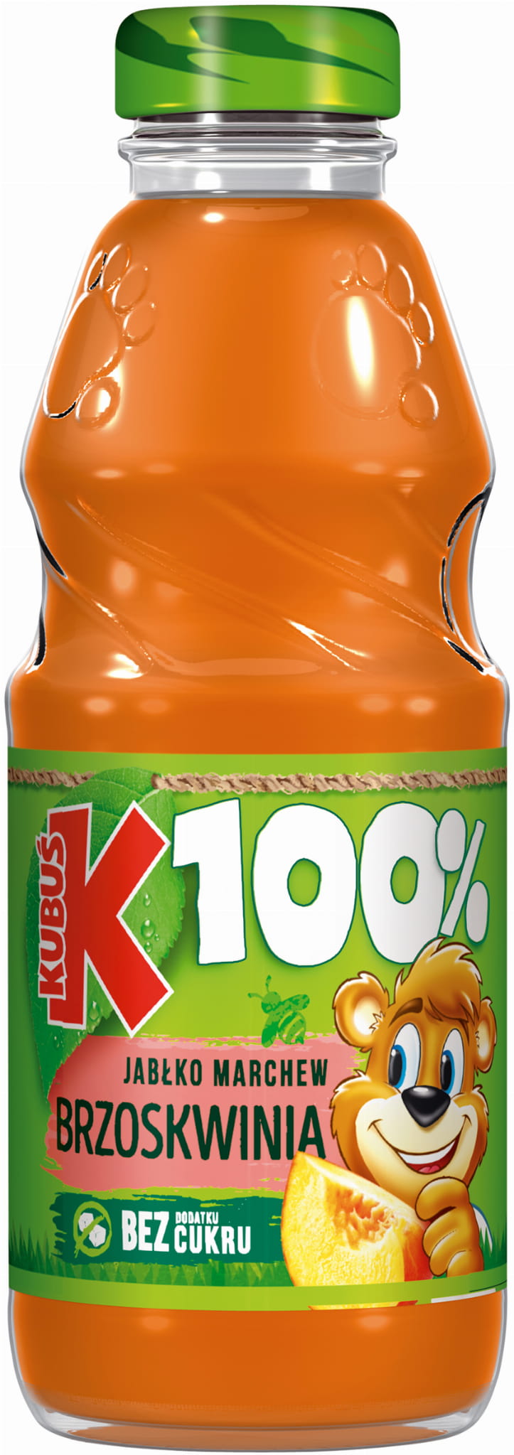 Kubuś 100% Sok jabłko marchew brzoskwinia 300 ml