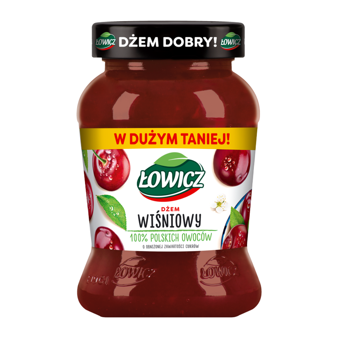 Łowicz Dżem Wiśniowy 450g