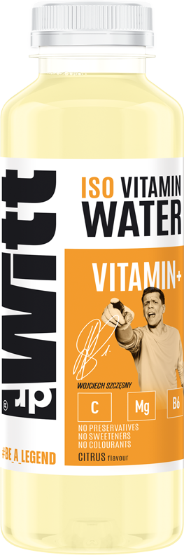 Dr Witt ISO Napój Vitamin Water Citrus WITAMINA C 550ml