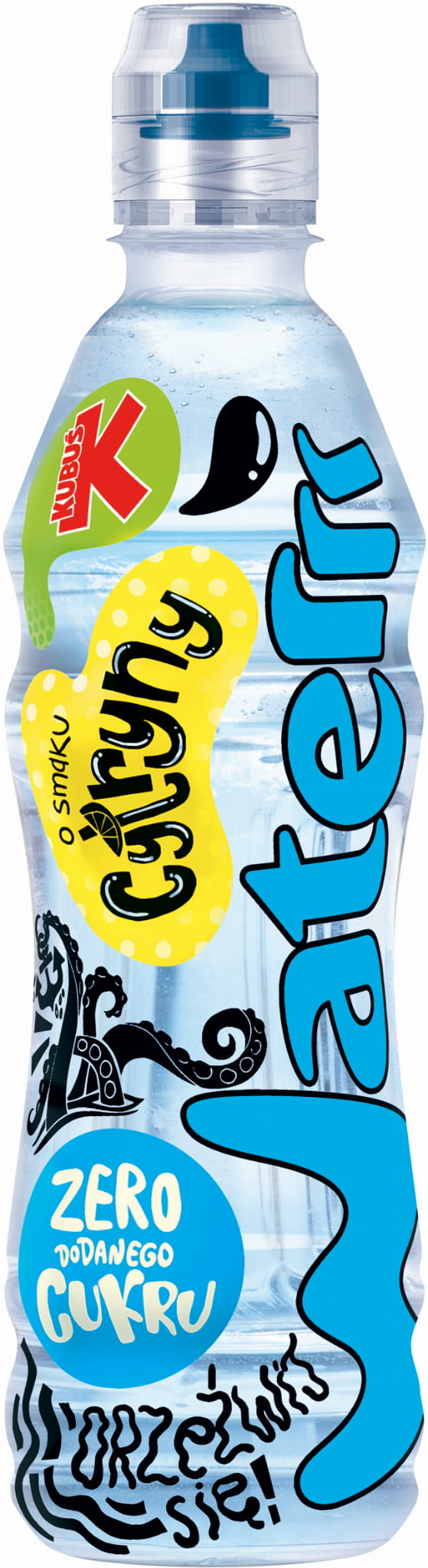 Kubuś Waterrr Top Aseptic cytrynowy 0,5l