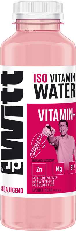 Dr Witt ISO Napój Vitamin Water Liczi gruszka CYNK 550ml