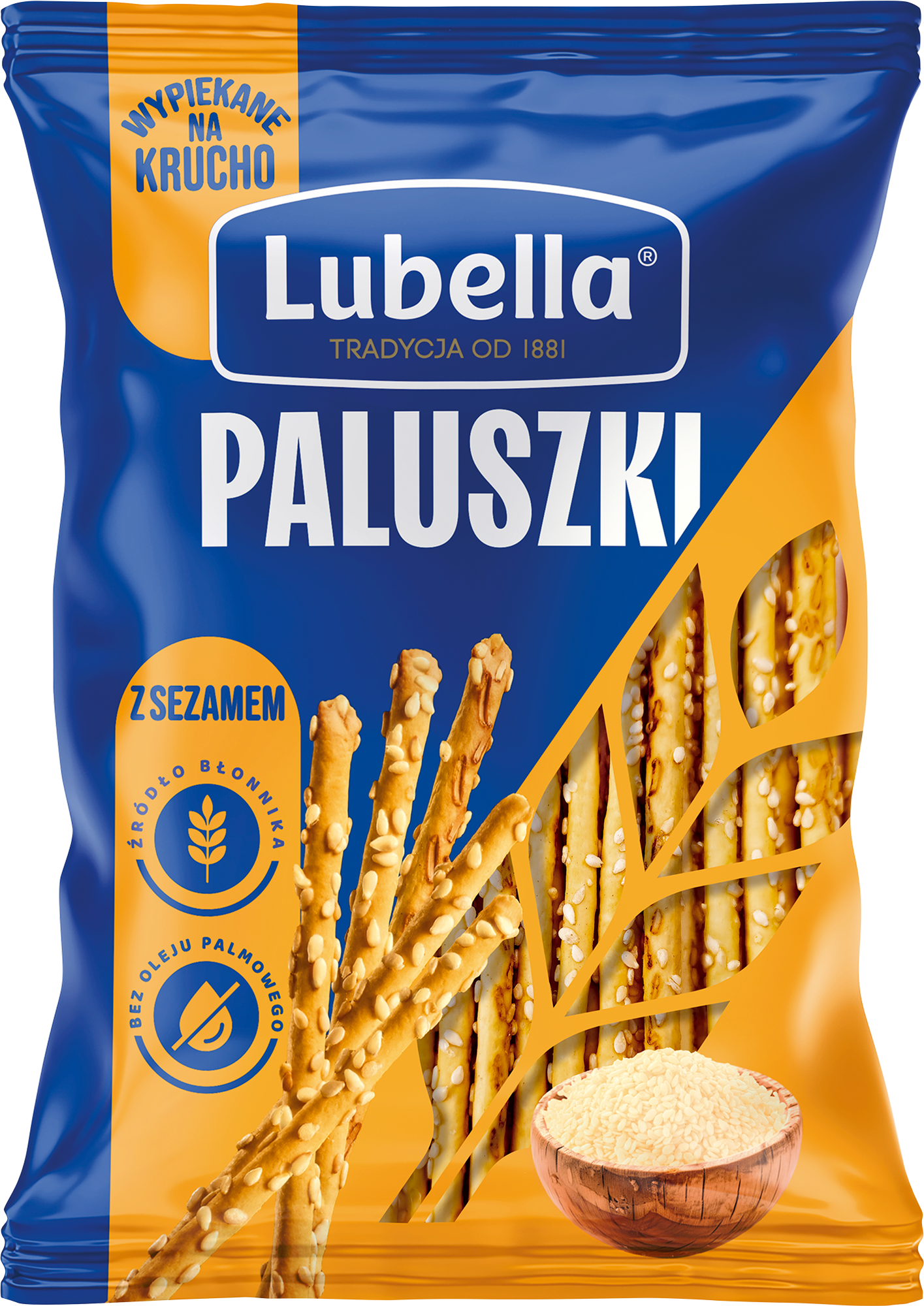Lubella Paluszki z sezamem 70g