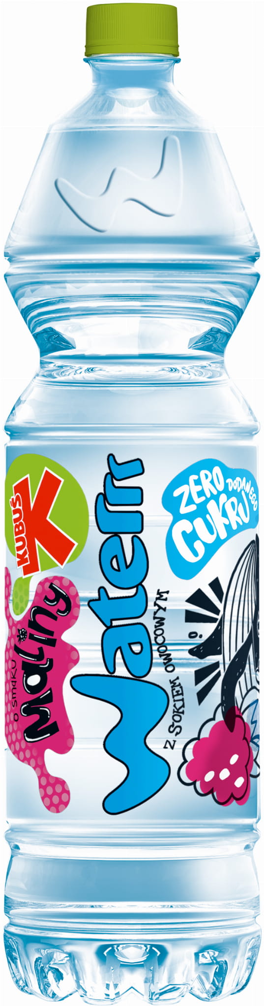 Kubuś Waterrr Top Aseptic malinowy 1,5l