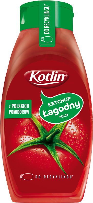 Kotlin Ketchup pomidorowy Łagodny 650g