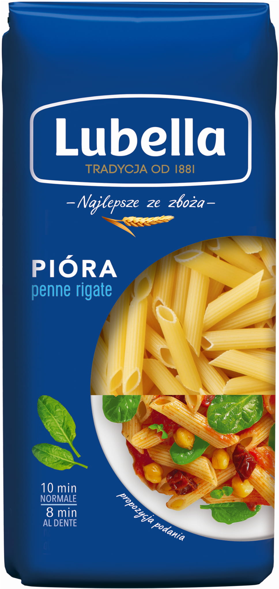 Lubella Penne Rigate Makaron Pióra 400 g
