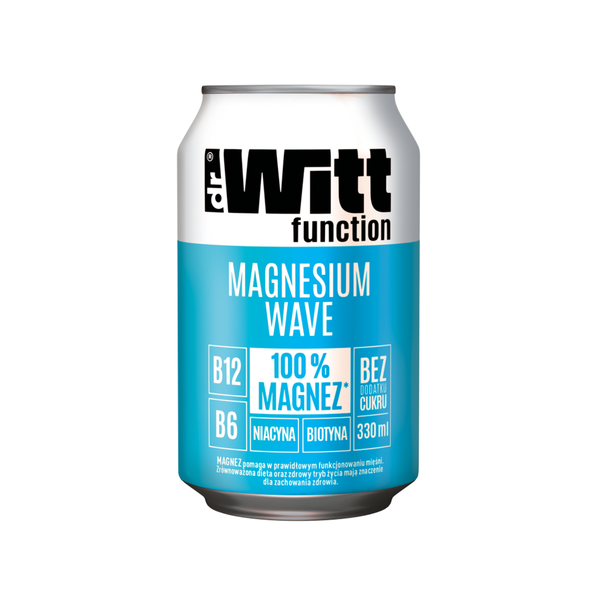 Dr Witt function Magnesium Wave Napój gazowany ananas magnez witaminy 330ml
