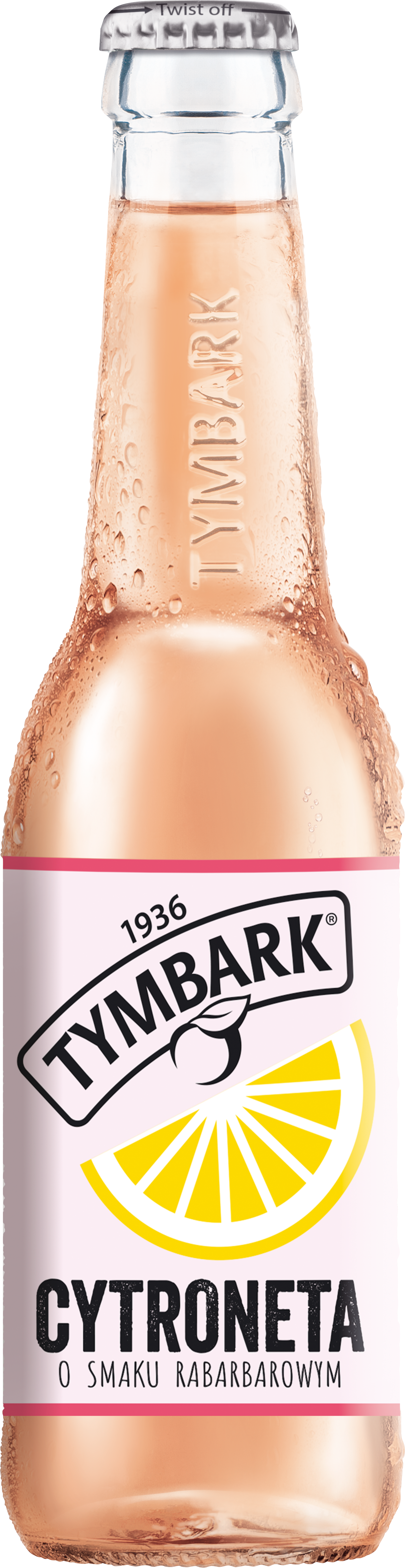 Tymbark Cytroneta napój gazowany o smaku rabarbarowym 330 ml