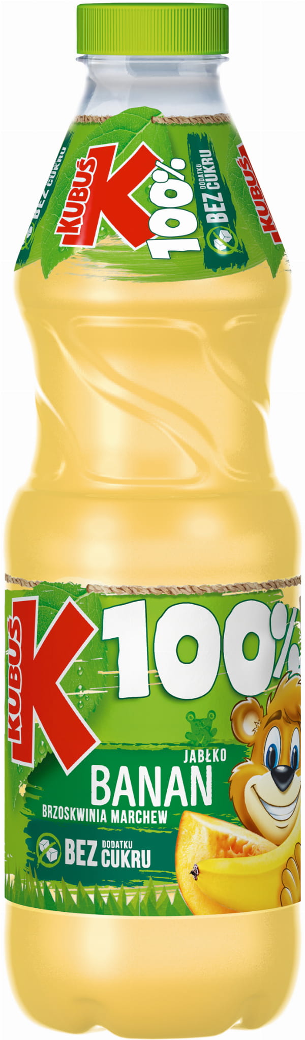 Kubuś 100% Sok jabłko banan brzoskwinia marchew 850 ml