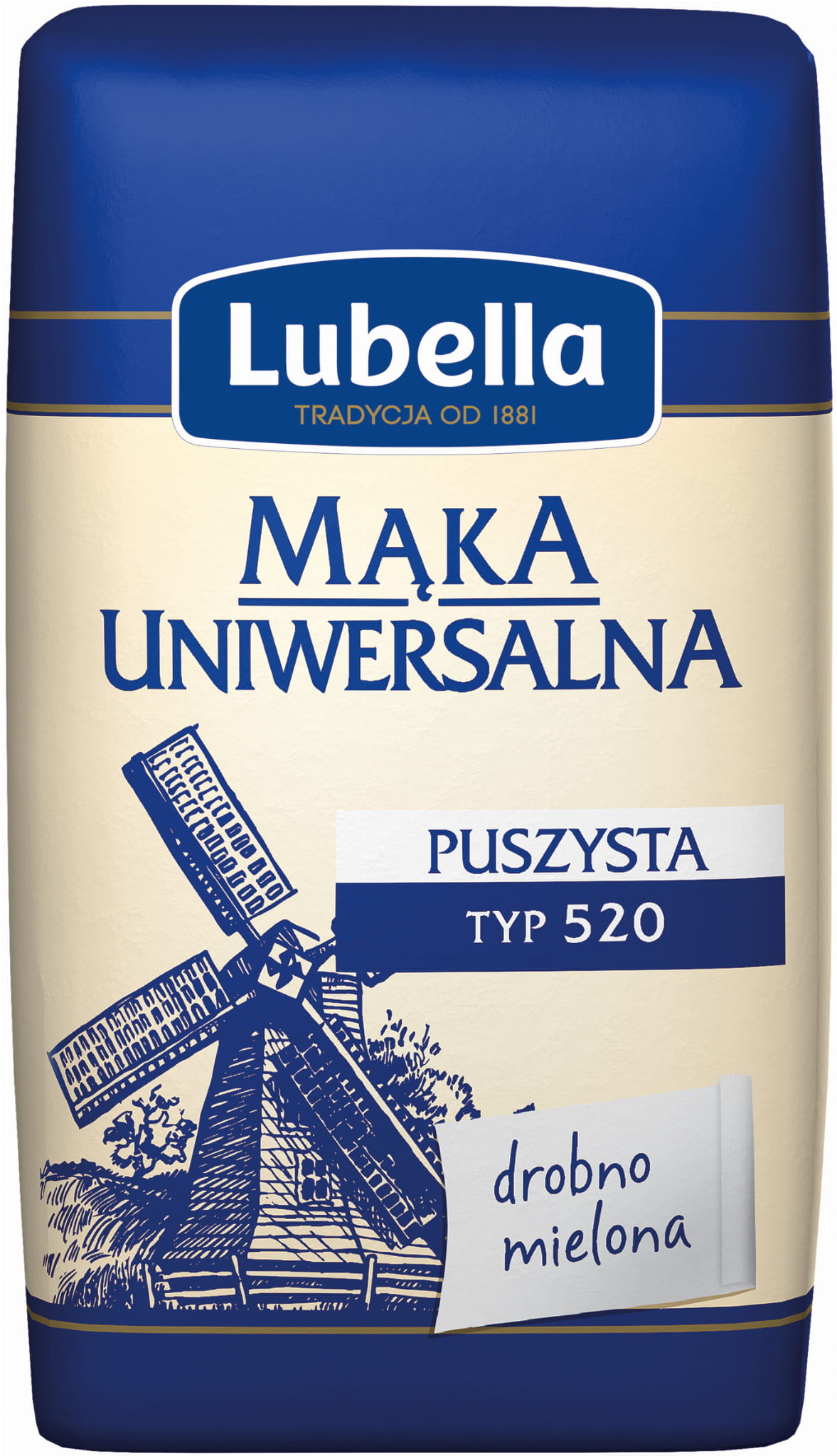 Lubella Mąka puszysta uniwersalna typ 520 1 kg