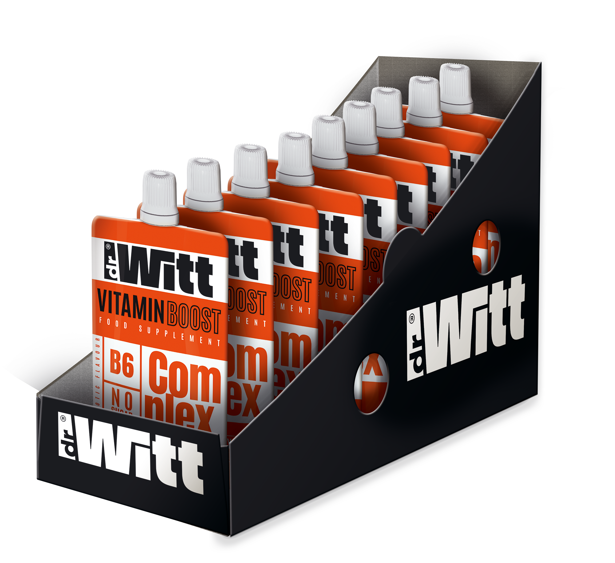 DR WITT VITAMIN BOOST Suplement diety smak EXOTIC 9x 90g