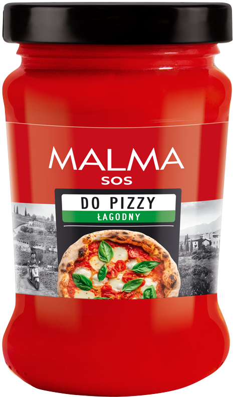 Malma Sos Łagodny do Pizzy 180 g