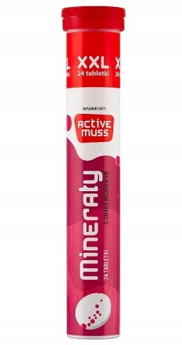 Activemuss XXL Suplement diety minerały o smaku wiśniowym 96 g