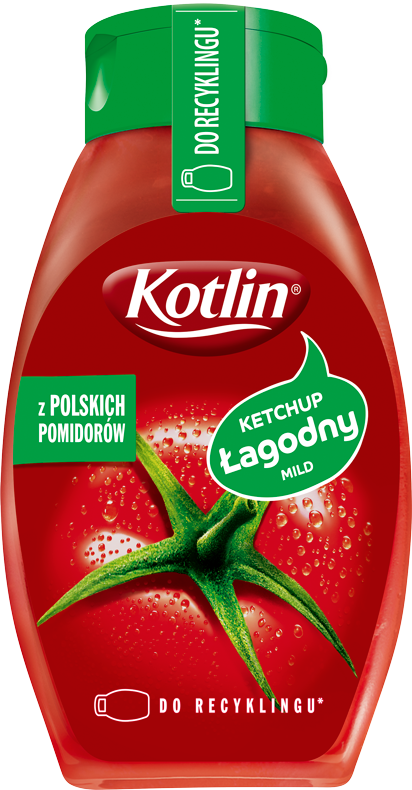 Kotlin Ketchup pomidorowy Łagodny 450g