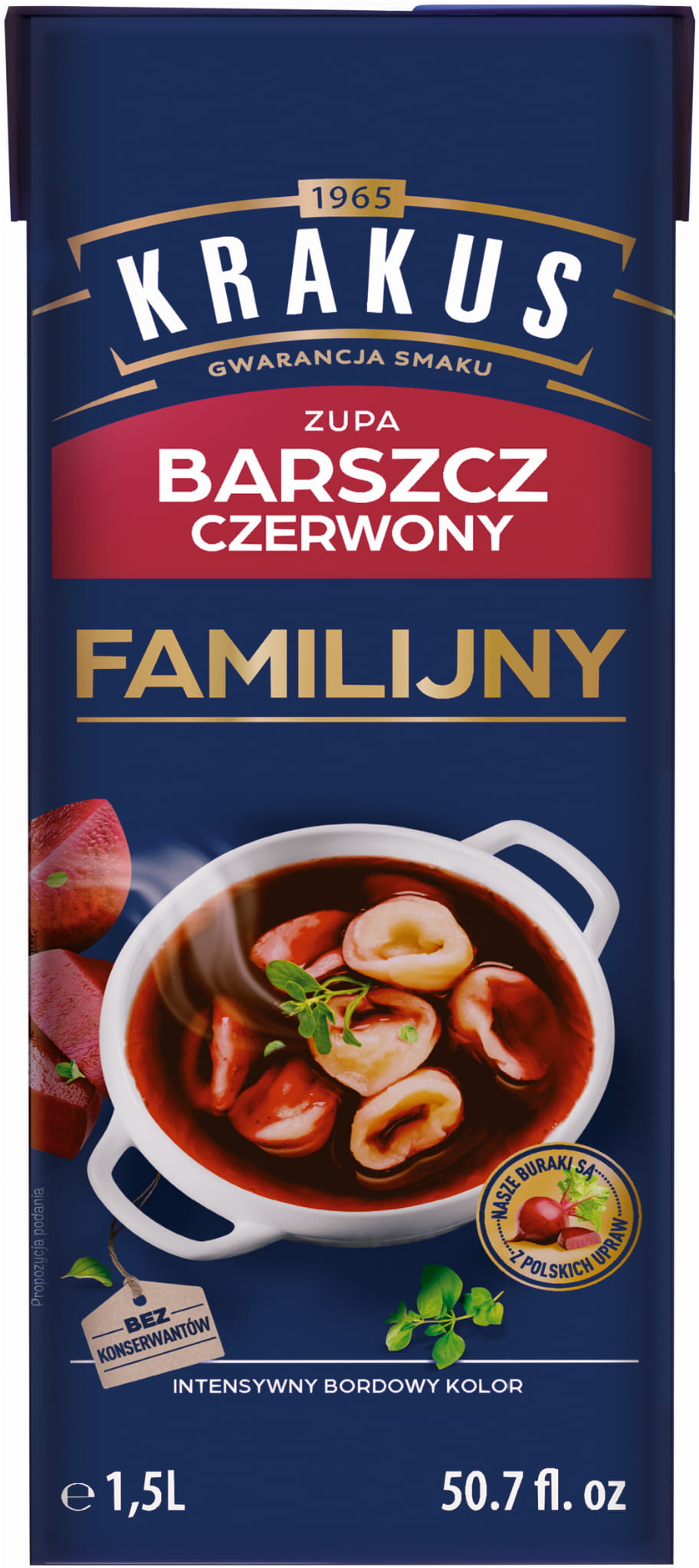 Krakus Zupa Barszcz Czerwony FAMILIJNY