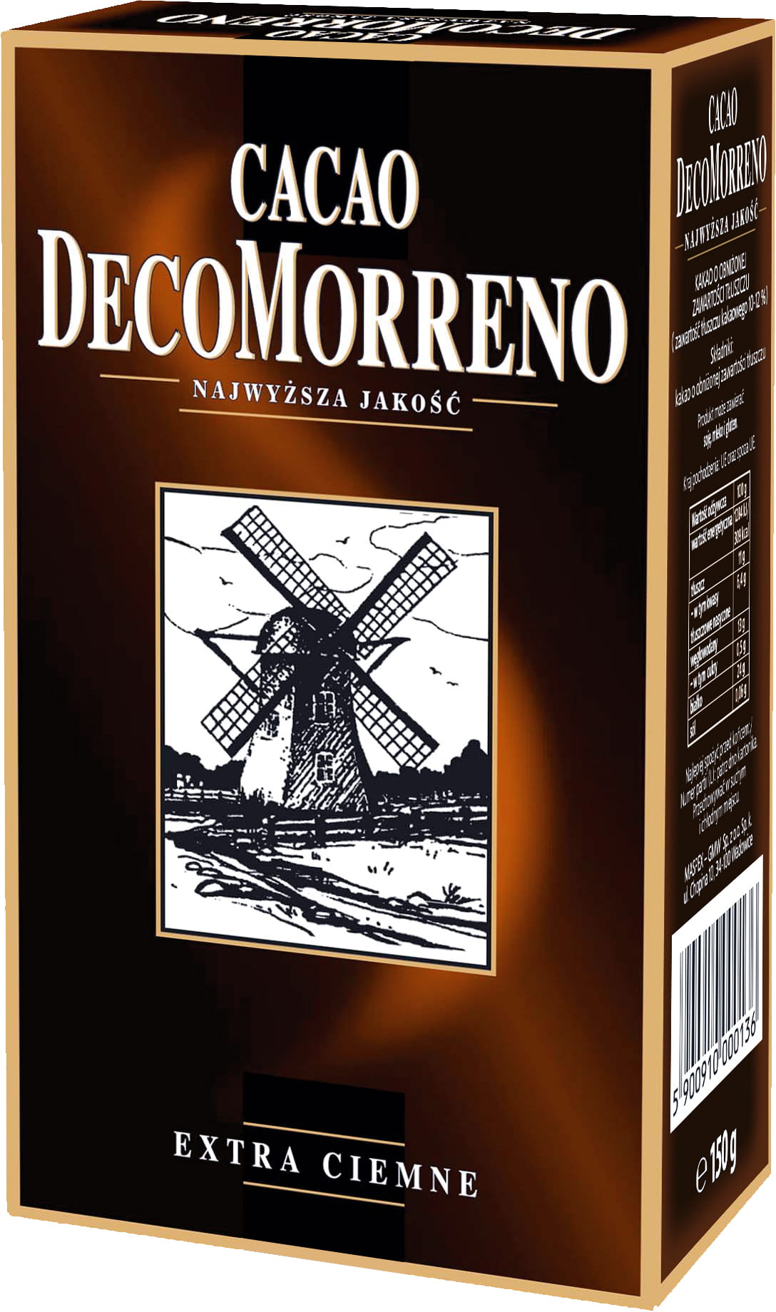 DecoMorreno Ciemne Kakao 150g