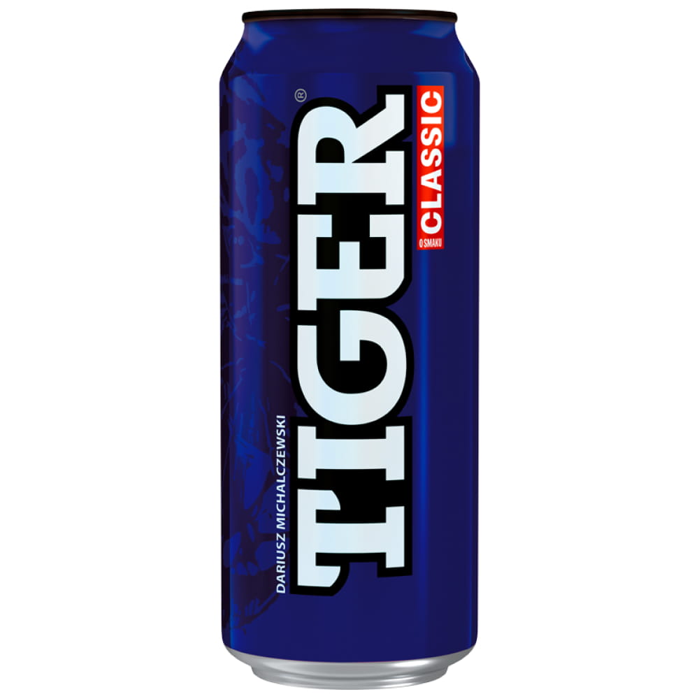 Tiger Classic gazowany napój z dodatkiem kofeiny i witamin 500ml