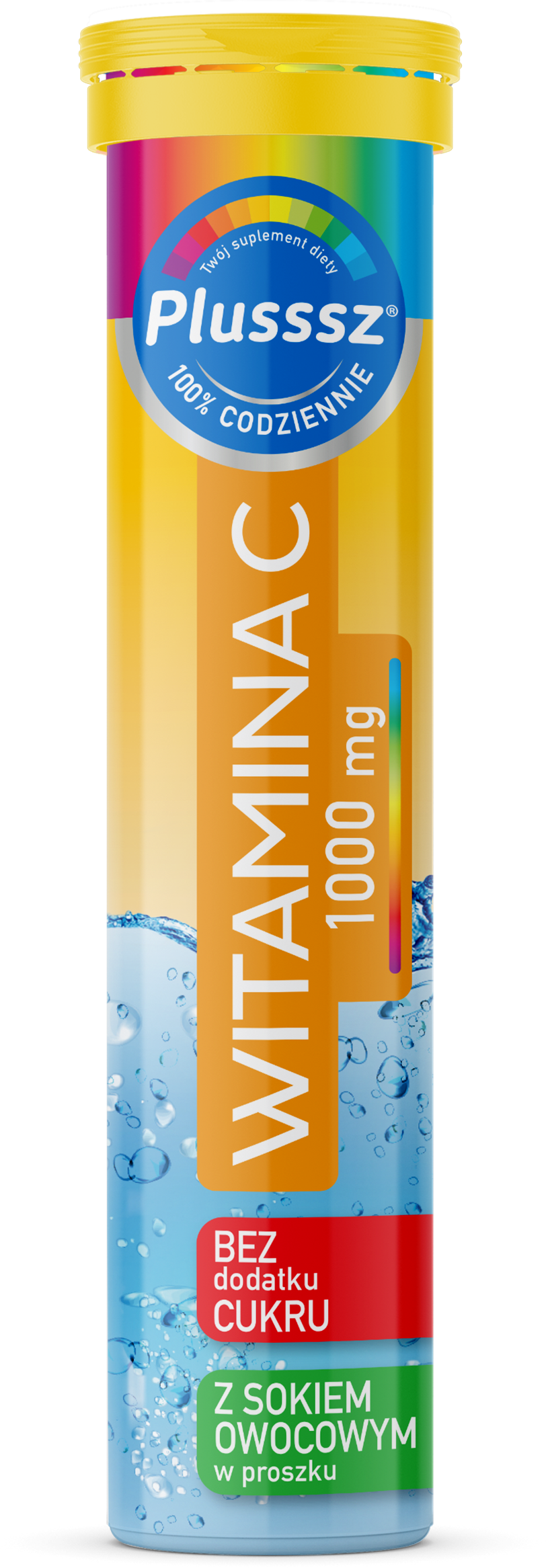 Plusssz 100% Witamina C 1000mg 20 tabletek