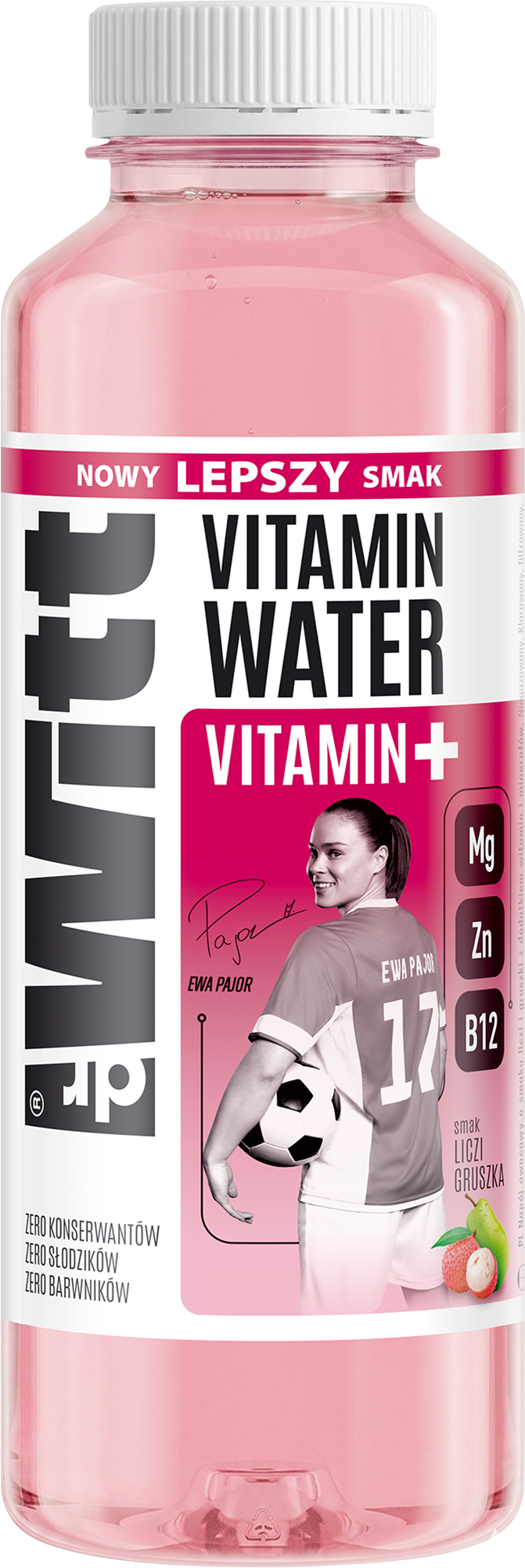 Dr Witt ISO Napój Vitamin Water Liczi gruszka CYNK 550ml