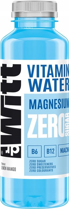 DR WITT Vitamin Water ZERO Magnesium Wave o smaku cytryna-mango 500ml