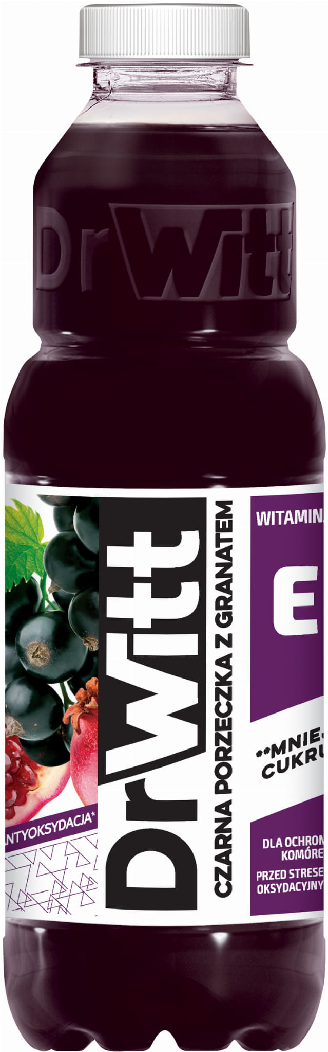 Dr Witt Premium Antyoksydacja Napój czarna porzeczka z granatem 1 l