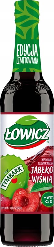 Łowicz Syrop Tymbark Jabłko-wiśnia 400ml