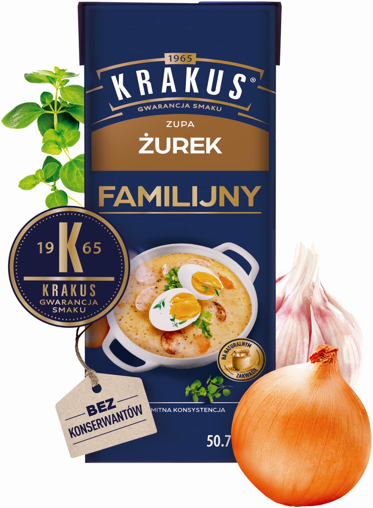 Krakus Zupa Żurek Familijny 1,5l