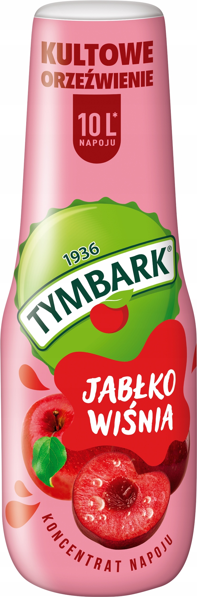 Tymbark Koncentrat Napoju o Smaku Jabłkowo‑Wiśniowym 0,5L