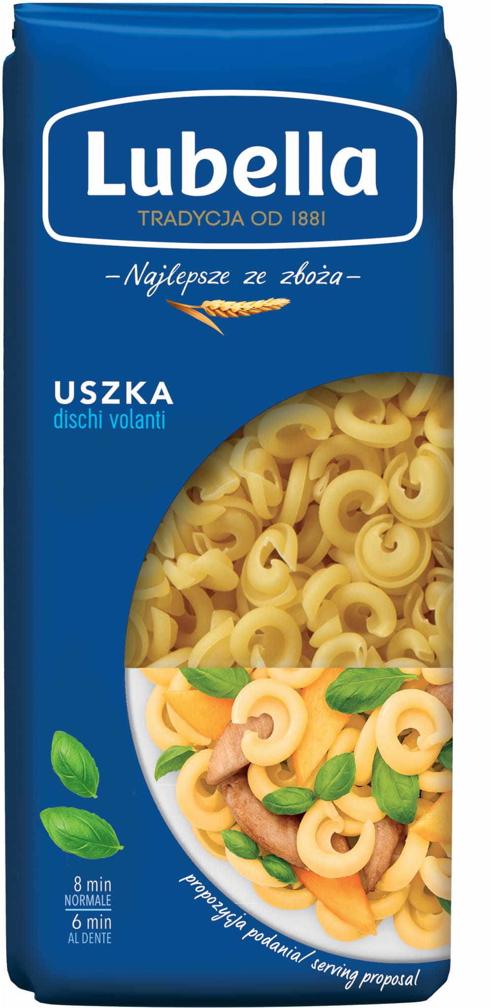 Lubella Dischi Volanti Makaron Uszka 400 g
