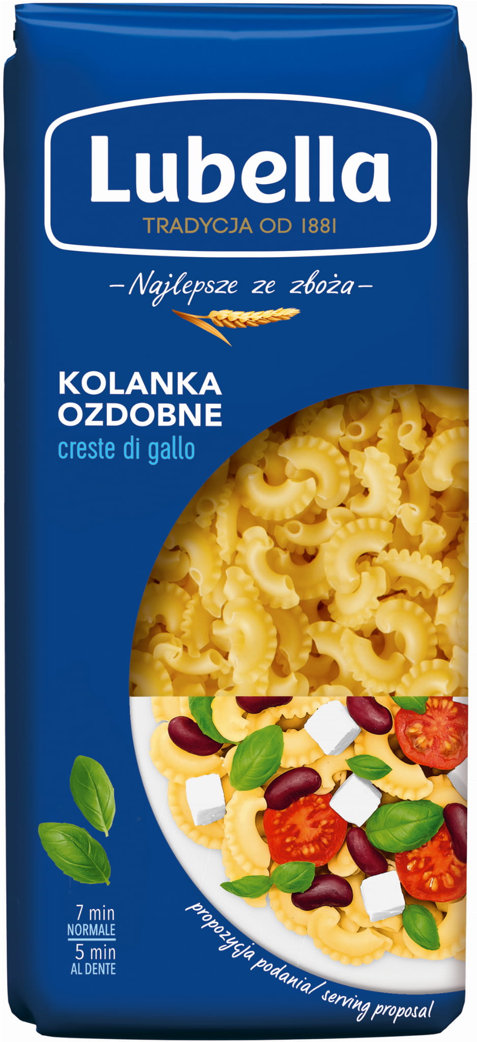 Lubella Makaron Classic Kolanka ozdobne 400g