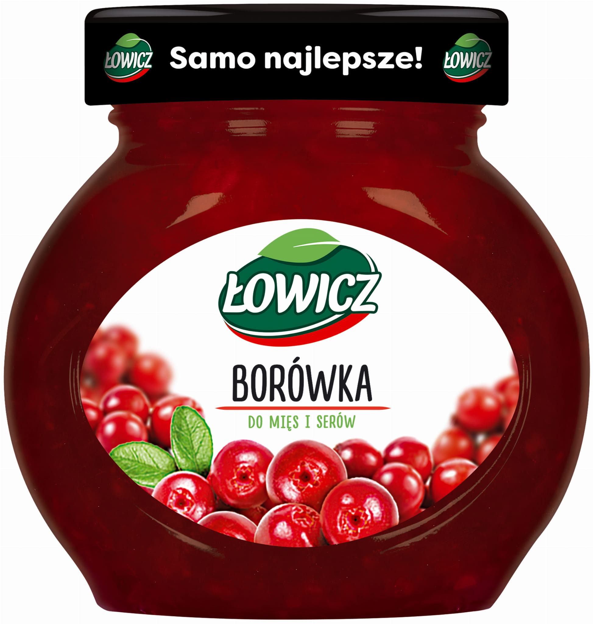 Łowicz Borówka do mięs i serów 230g