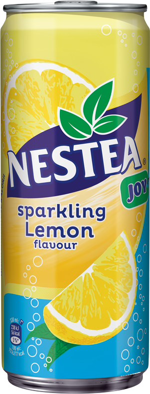 Nestea Sparkling Napój gazowany czarna herbata - cytryna 330ml