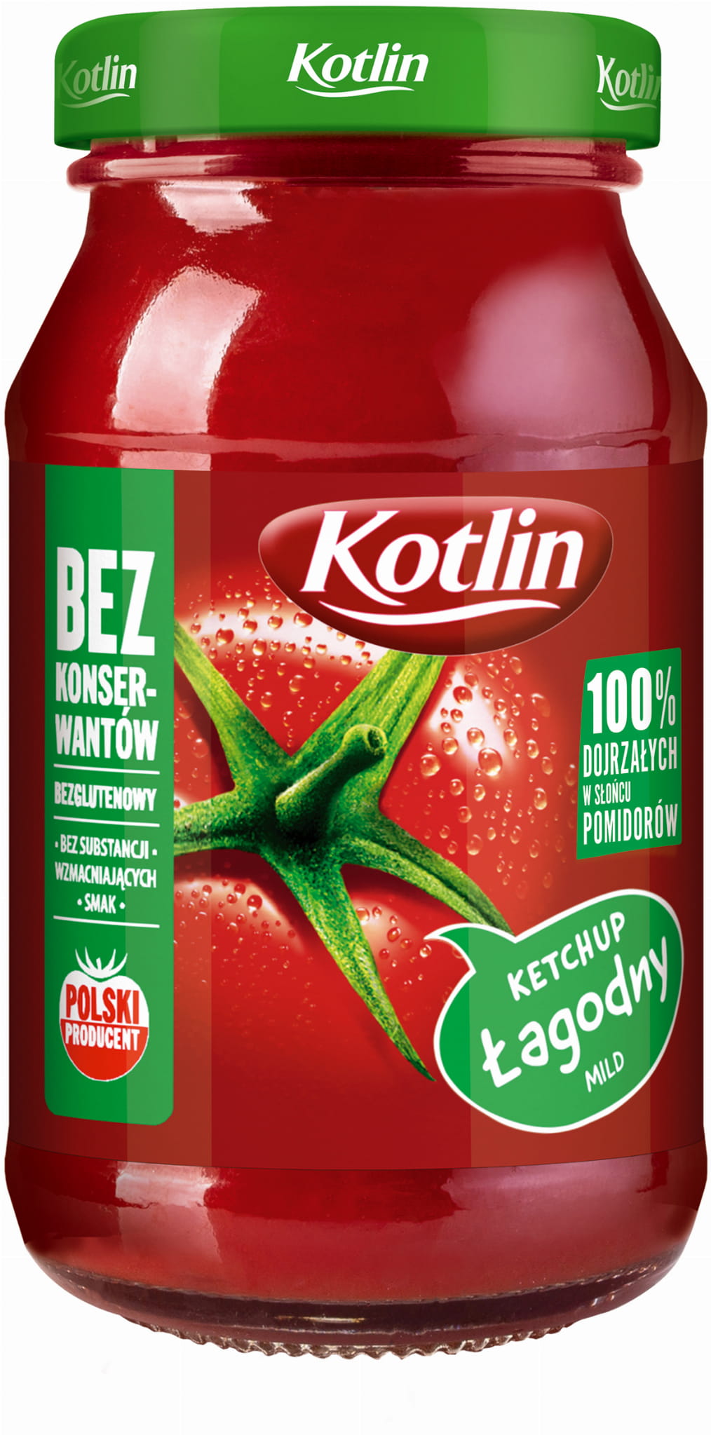Kotlin Ketchup pomidorowy Łagodny 280g