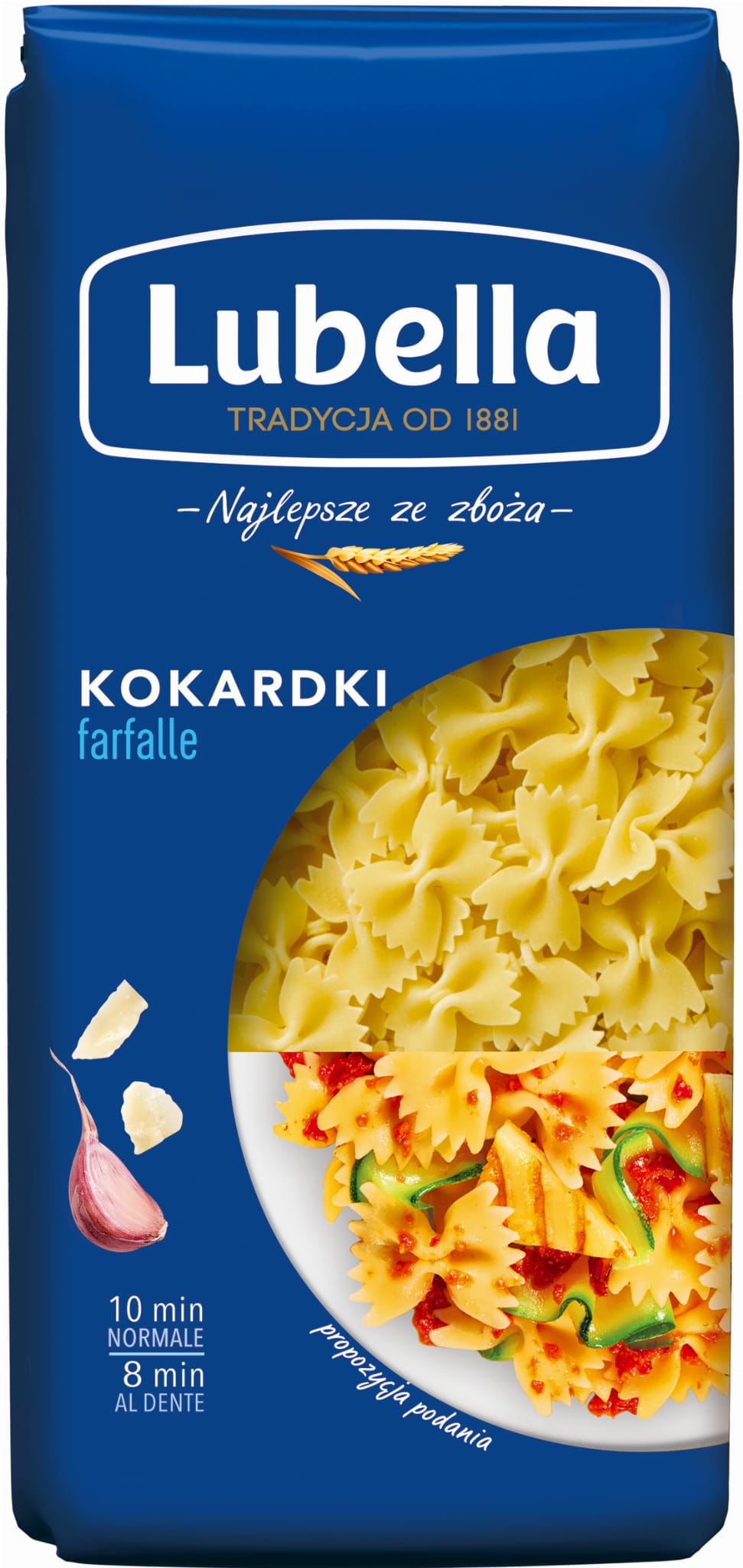 Lubella Farfalle Makaron Kokardki 400 g