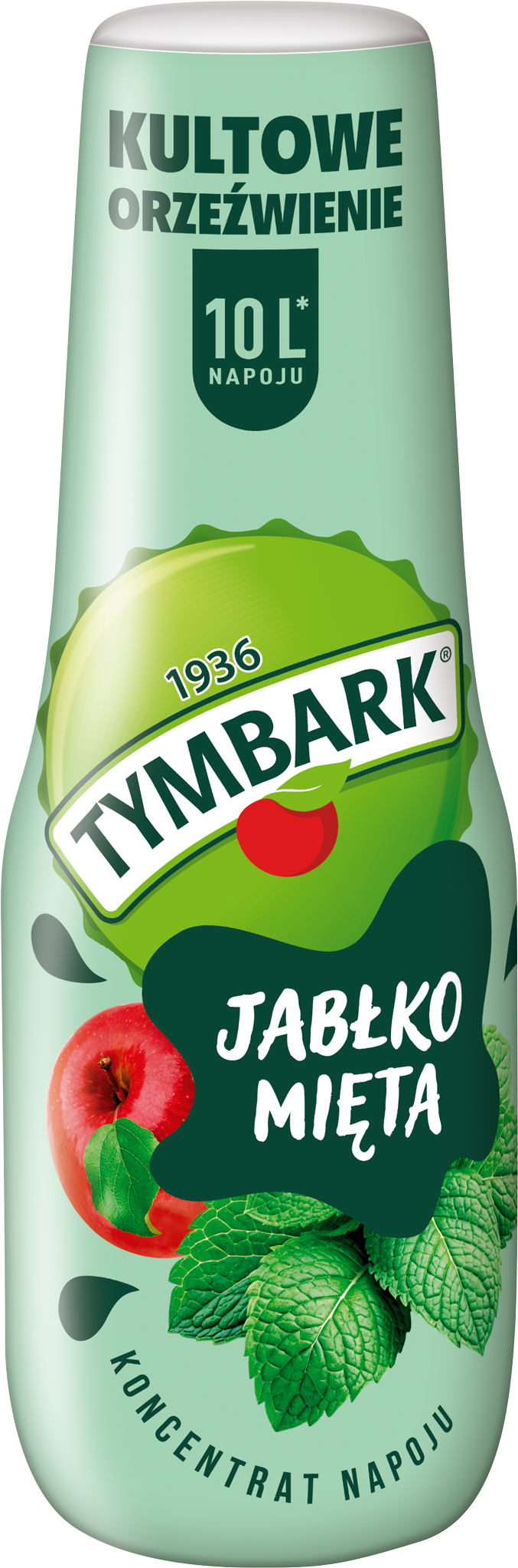 Tymbark Koncentrat Napoju o Smaku Jabłkowo-Miętowym 0,5L