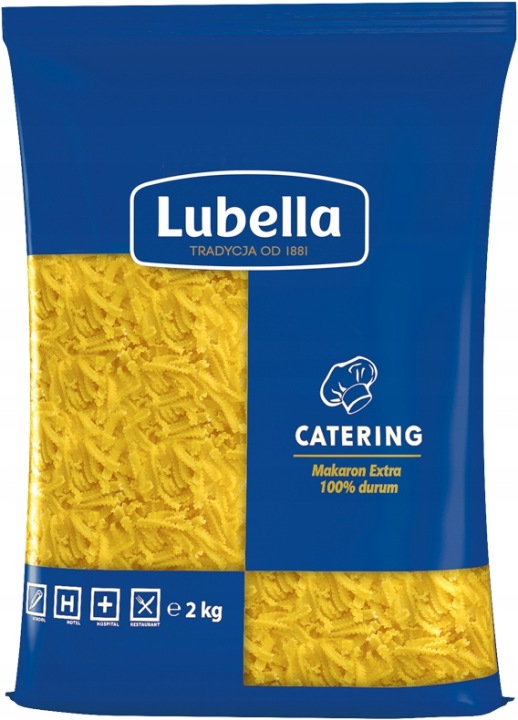 Lubella Catering Makaron wstążka cięta 2 kg