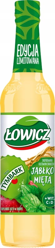 Łowicz Syrop Tymbark Jabłko-mięta 400ml