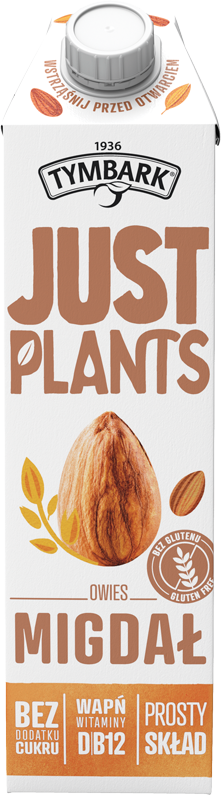 Napój roślinny Migdał Tymbark Just Plants 1l